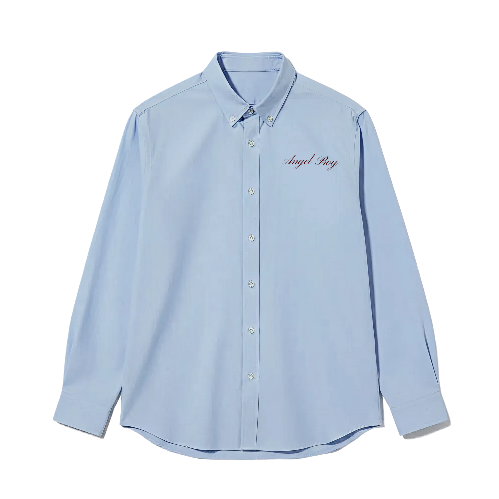 ANGEL BOY BE AUTYST ICE BLUE SHIRT