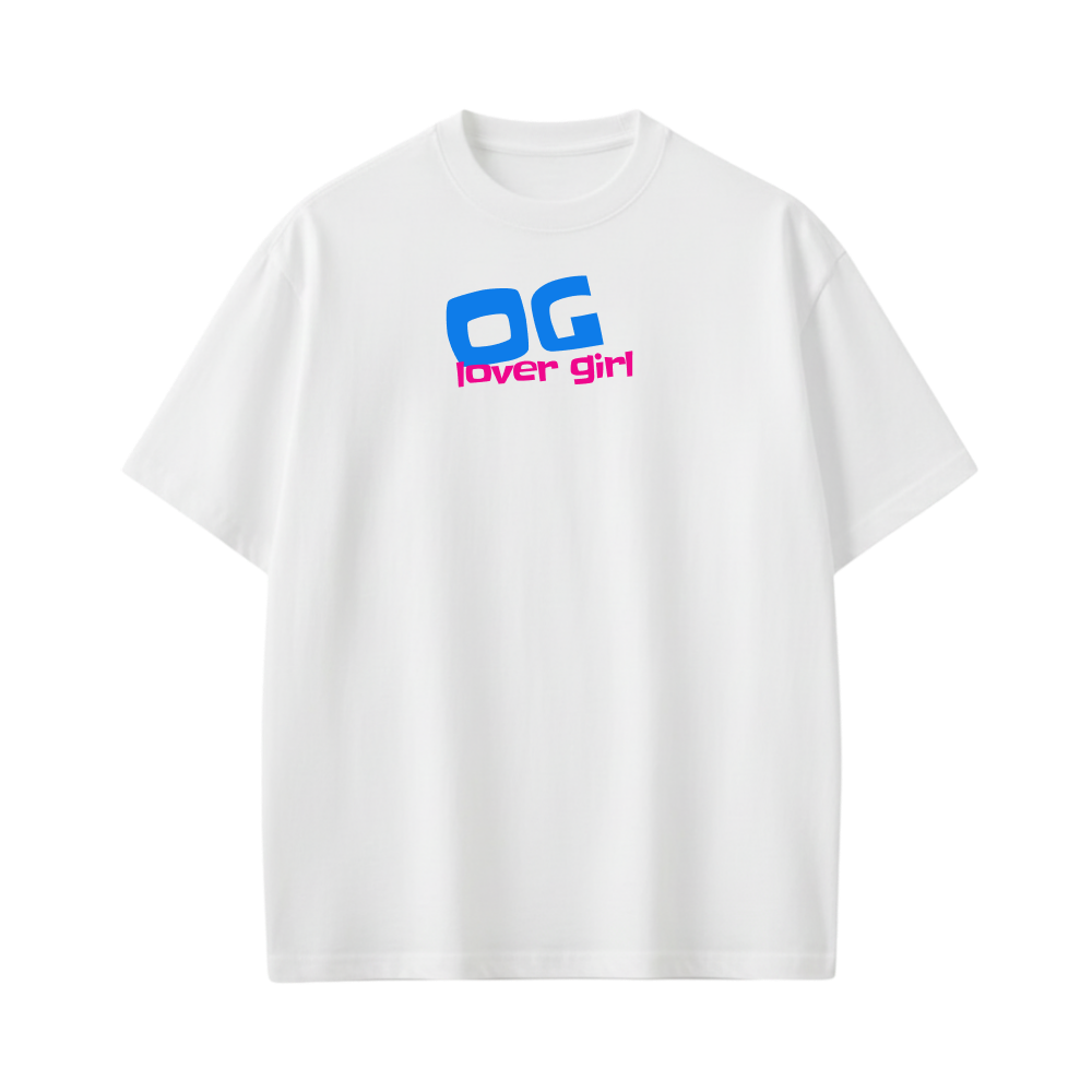 OG LOVER GIRL WHITE T-SHIRT