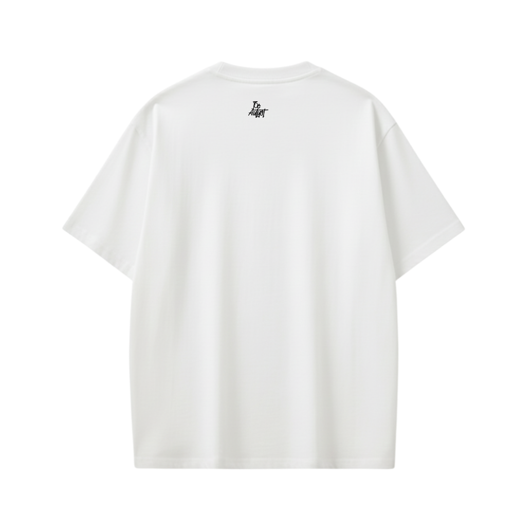 UNLIMITTED BE AUTYST WHITE T-SHIRT
