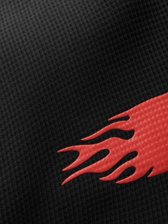 Fuel The Fire Be Autyst Black Waffle T-shirt