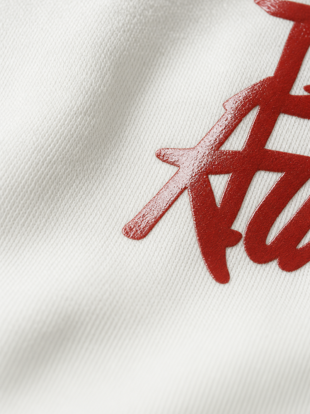 Heart Breaker Be Autyst White T-Shirt – close-up detail