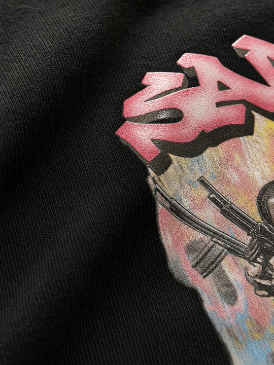Sanity Be Autyst Black T-Shirt