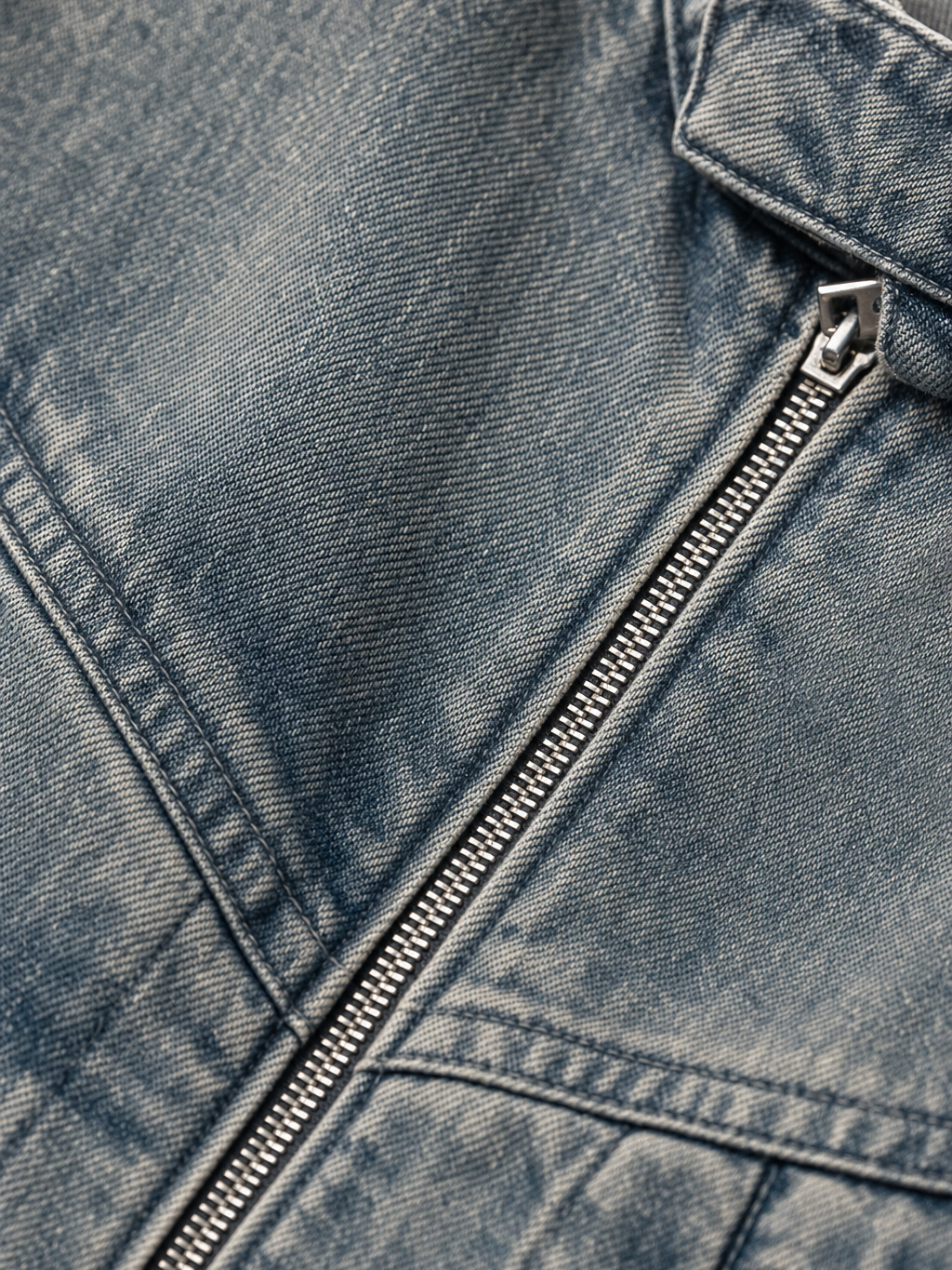 Be Autyst Eclipse Denim Jacket – close-up detail