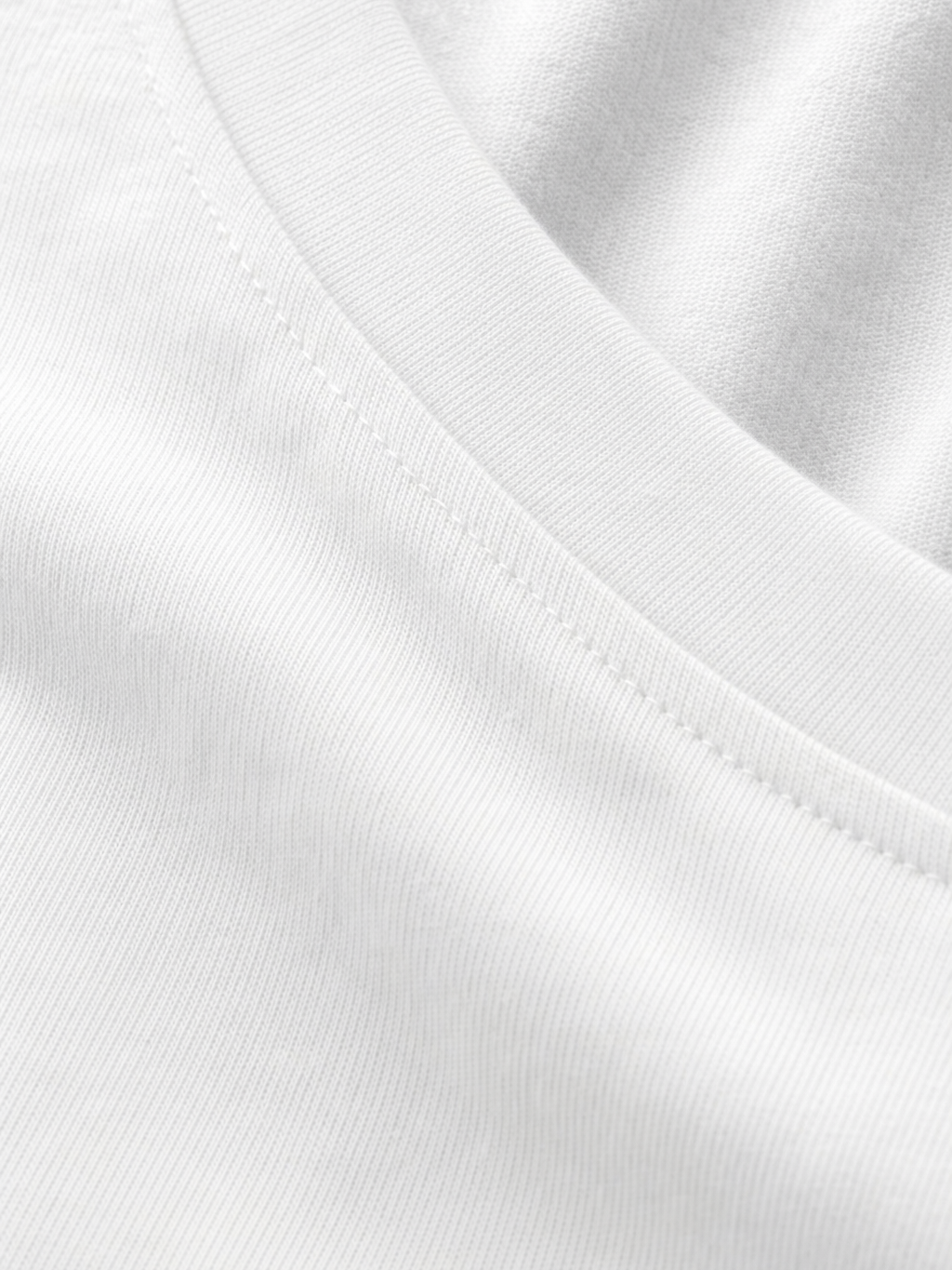 Be Autyst Dual Energy White T-Shirt – close-up detail