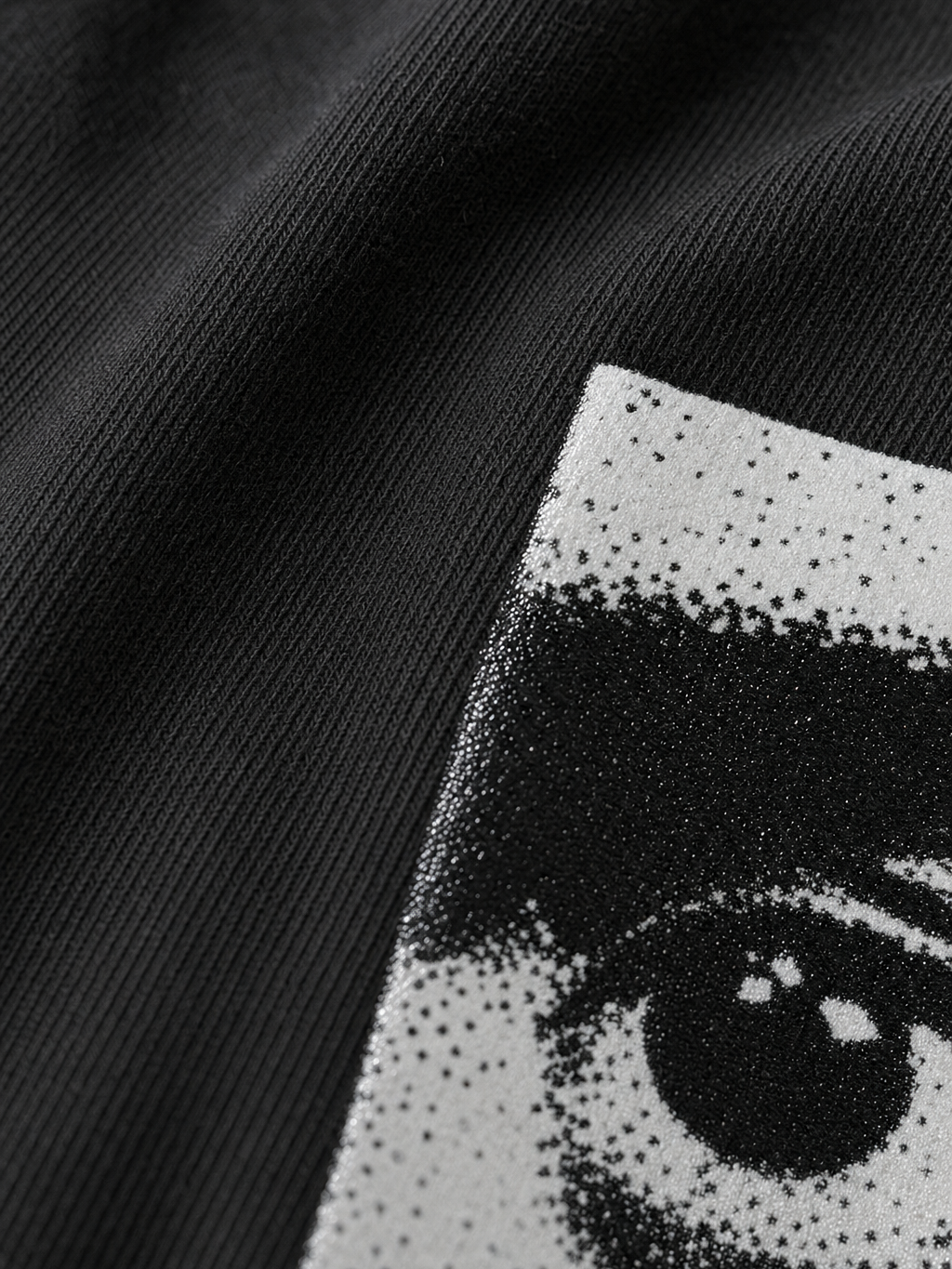 Alternative Be Autyst Black T-Shirt – close-up detail