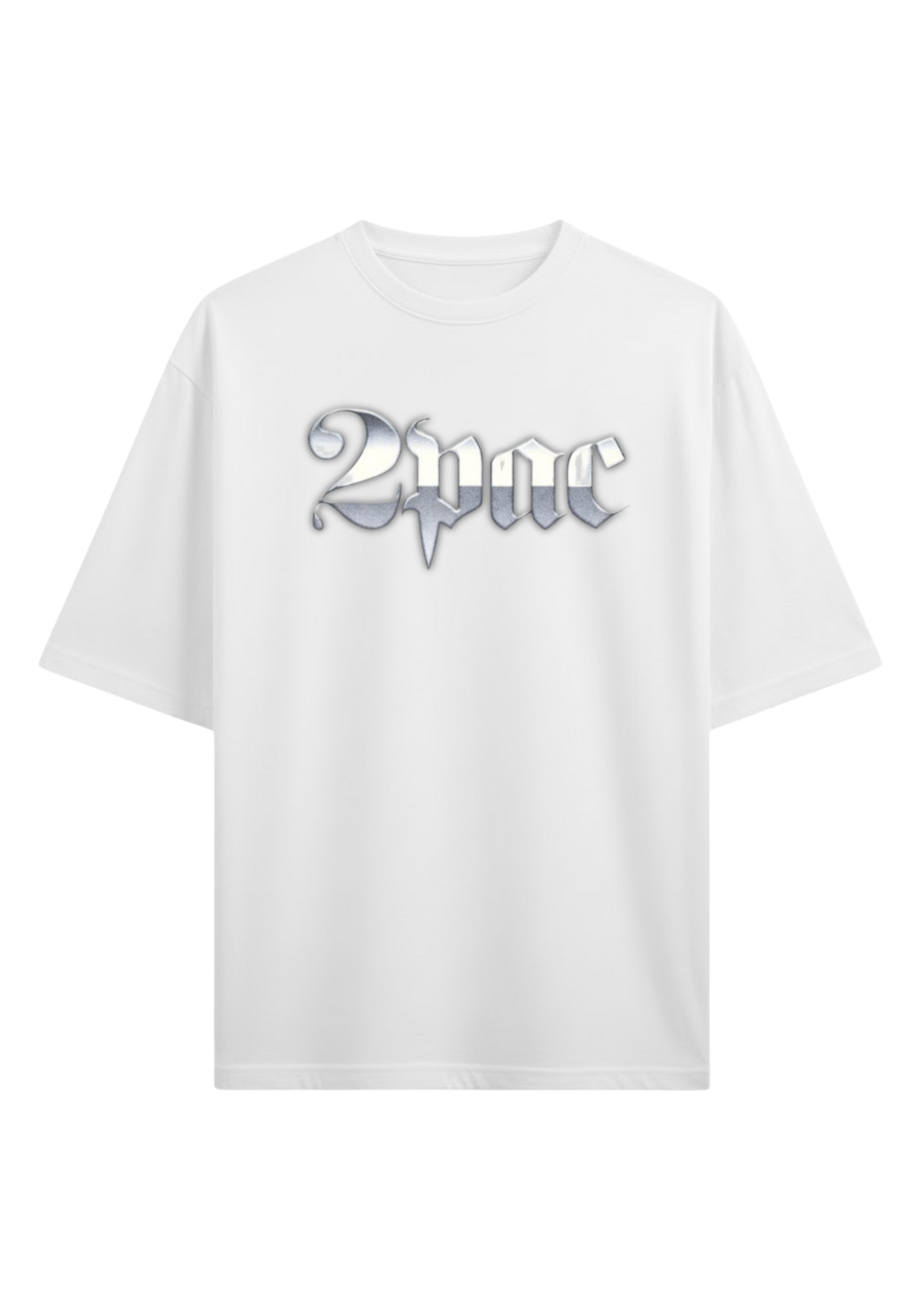 2 Pac Tshirt - White