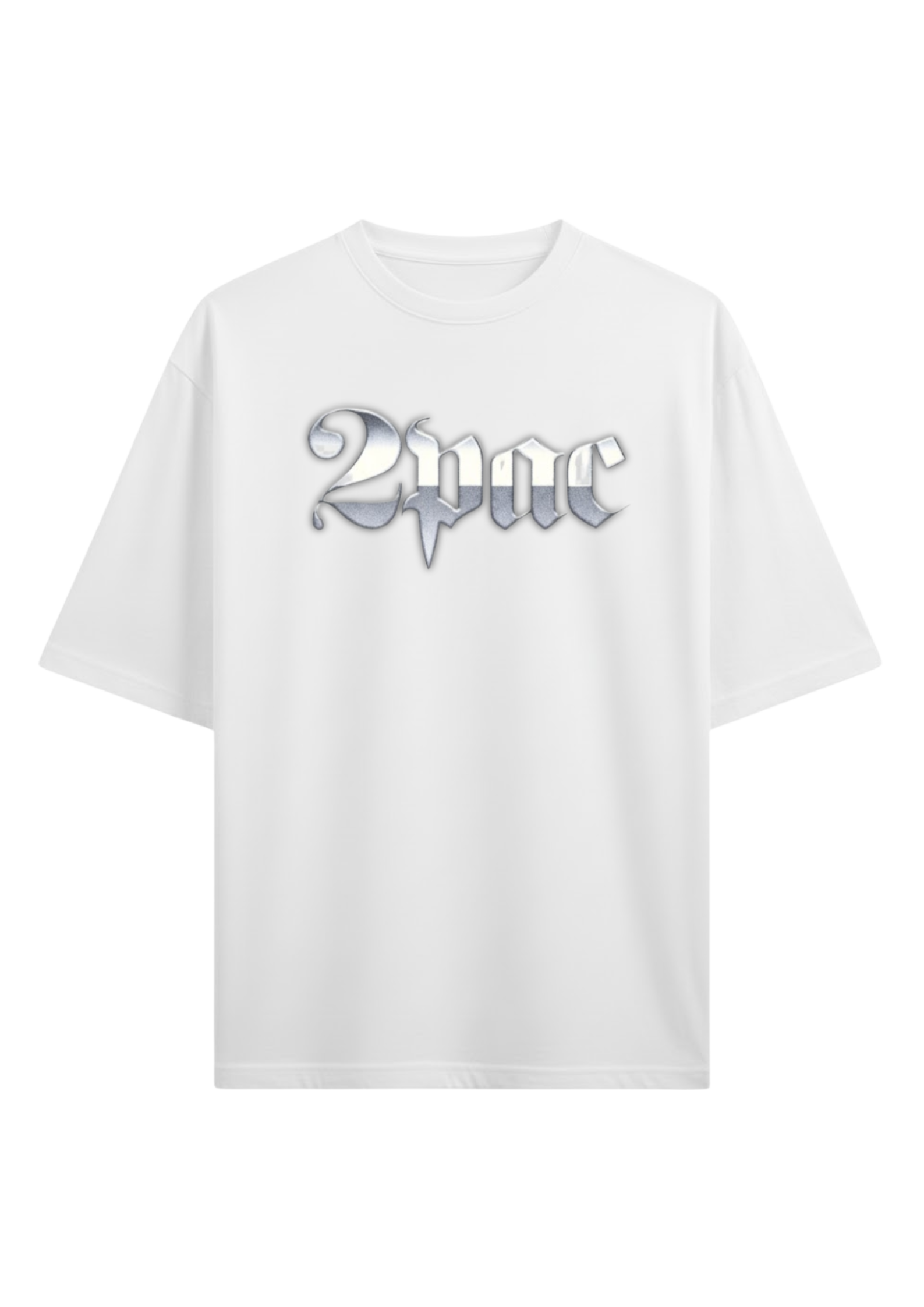 2 Pac Tshirt - White