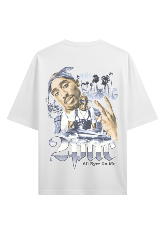 2 Pac Tshirt - White