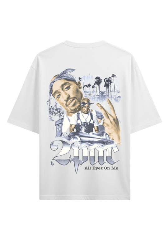 2 Pac Tshirt - White