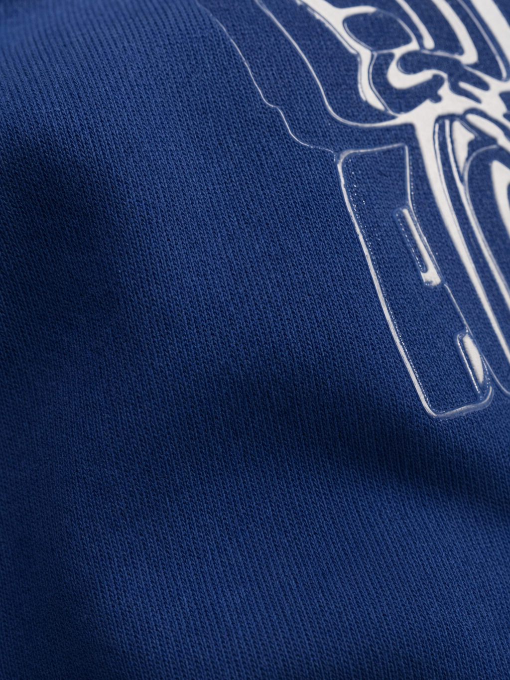 Be Autyst Goat Aura Blue T-Shirt – close-up detail
