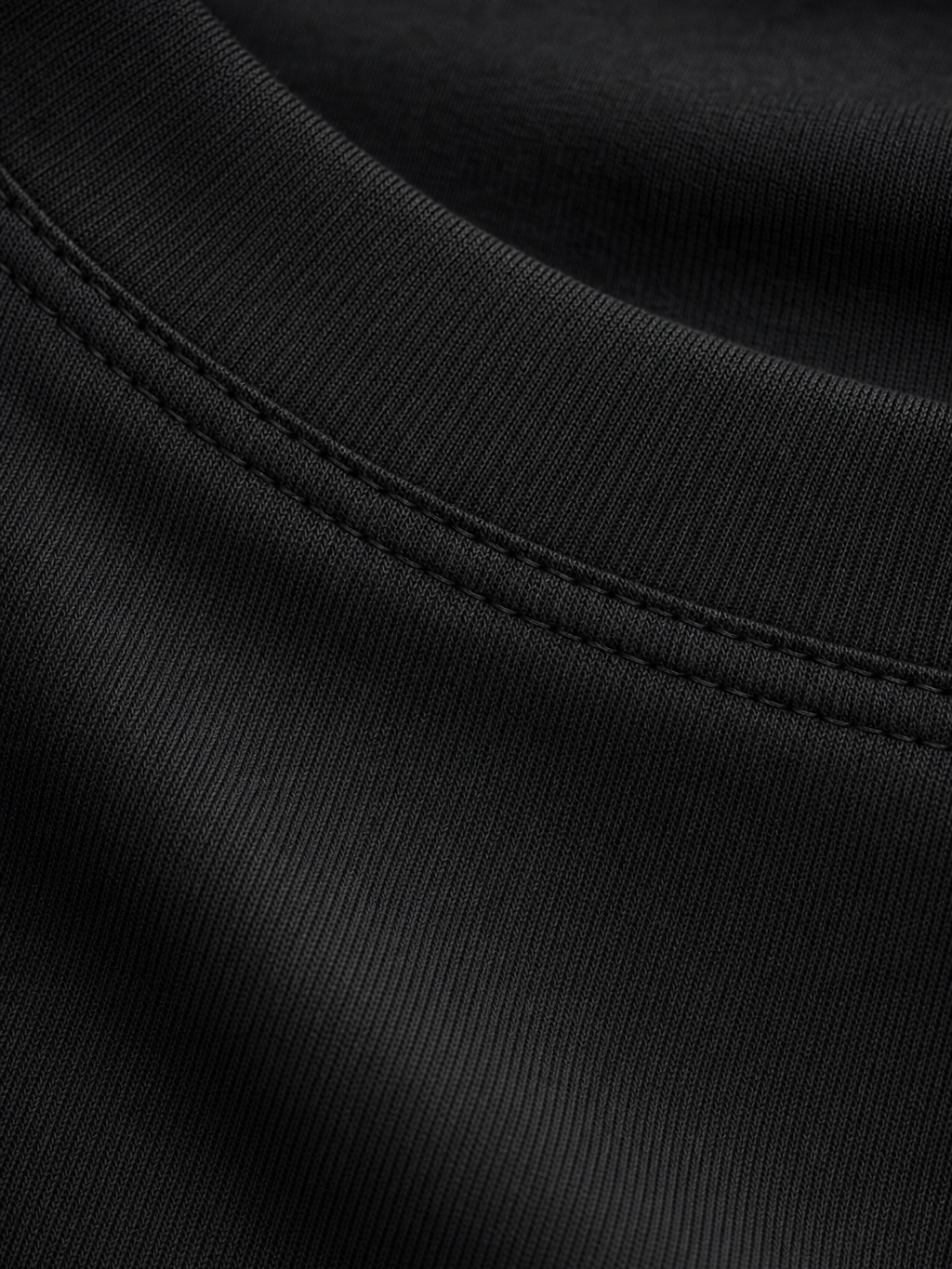Be Autyst No Filter Black T-Shirt – close-up detail