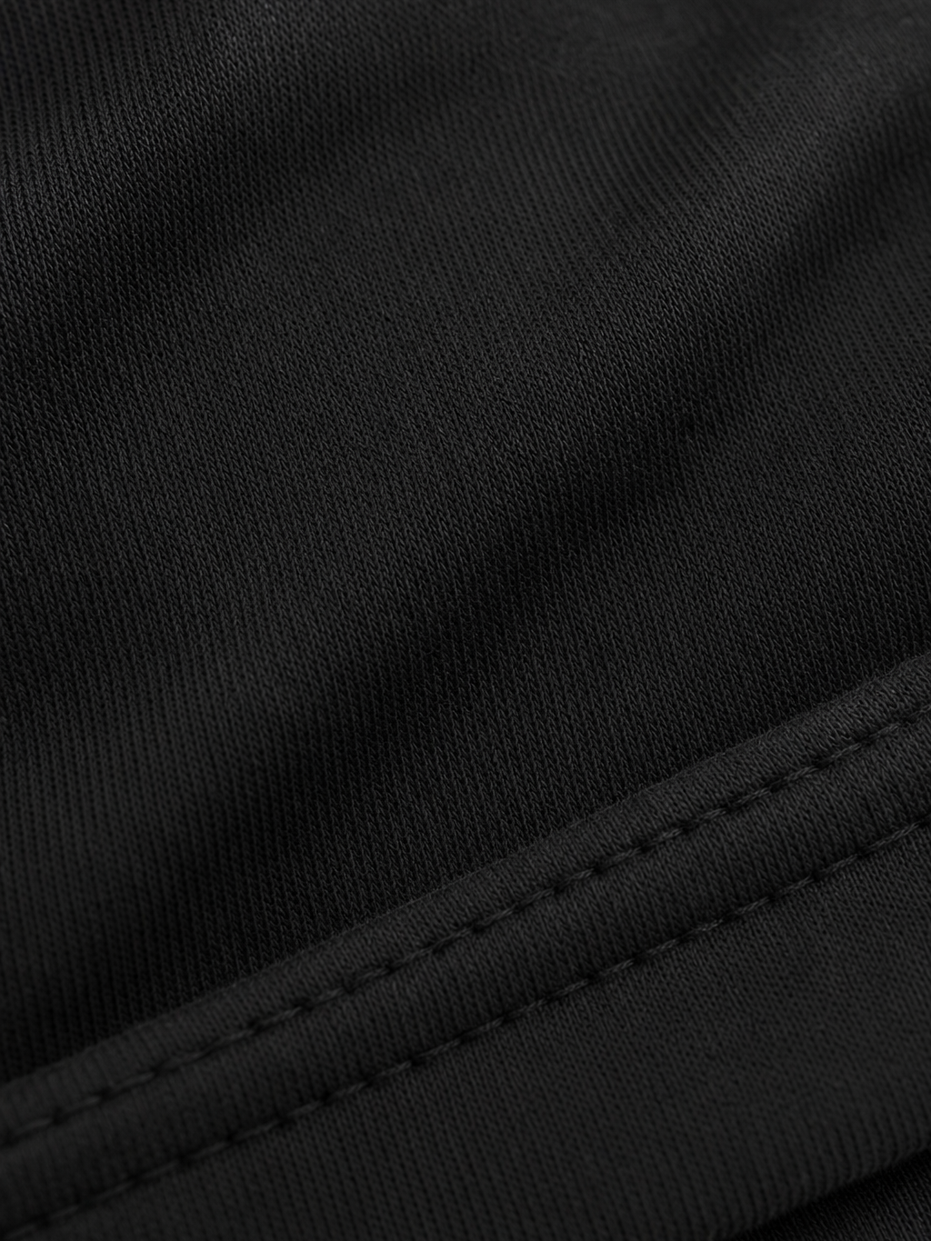 Be Autyst Pure Heart Black T-Shirt – close-up detail