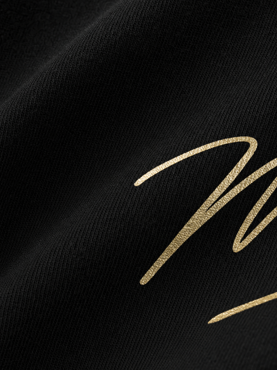 Beautyst Classic Mark Black T-shirt