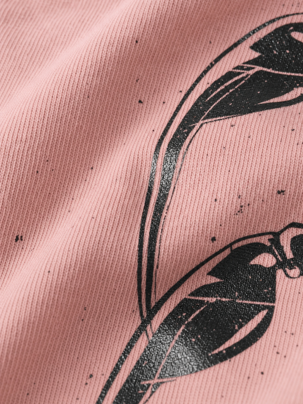 Scorpion Be Autyst Pink T-Shirt – close-up detail