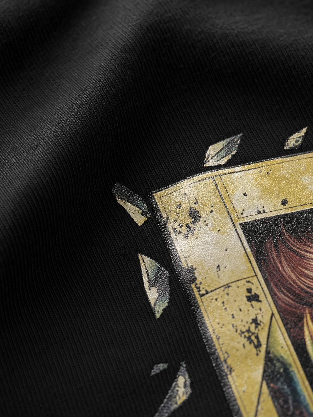 Slipknot 2.0 Be Autyst Black T-shirt – close-up detail