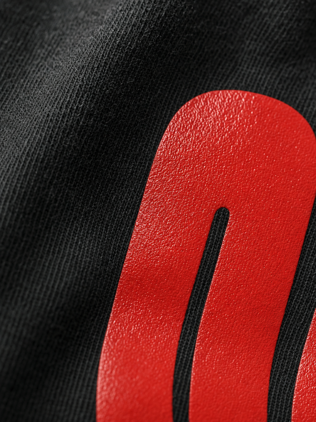 Chill Be Autyst Black T-Shirt – close-up detail