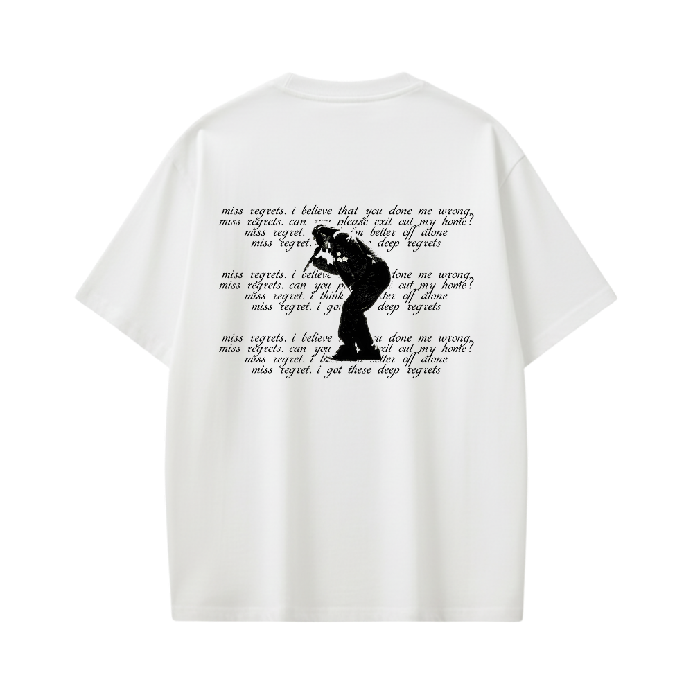 ACHIVE BE AUTYST WHITE T-SHIRT