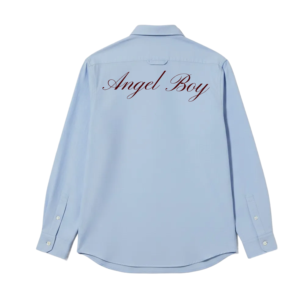 ANGEL BOY BE AUTYST ICE BLUE  SHIRT
