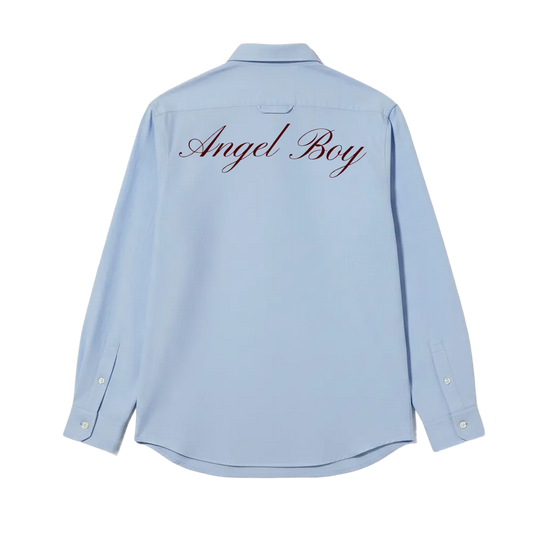 ANGEL BOY BE AUTYST ICE BLUE  SHIRT