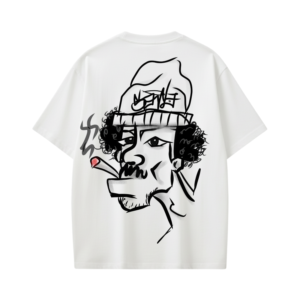 AUTIST BE AUYTST WHITE T-SHIRT
