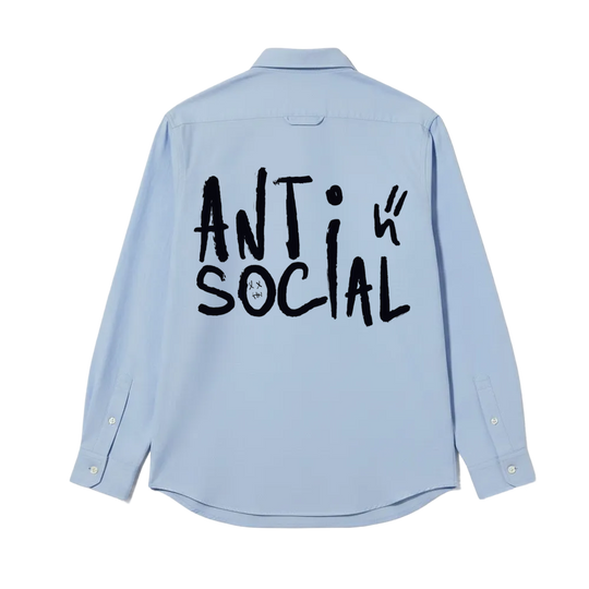 Antisocial Be Autyst Ice Blue Shirt