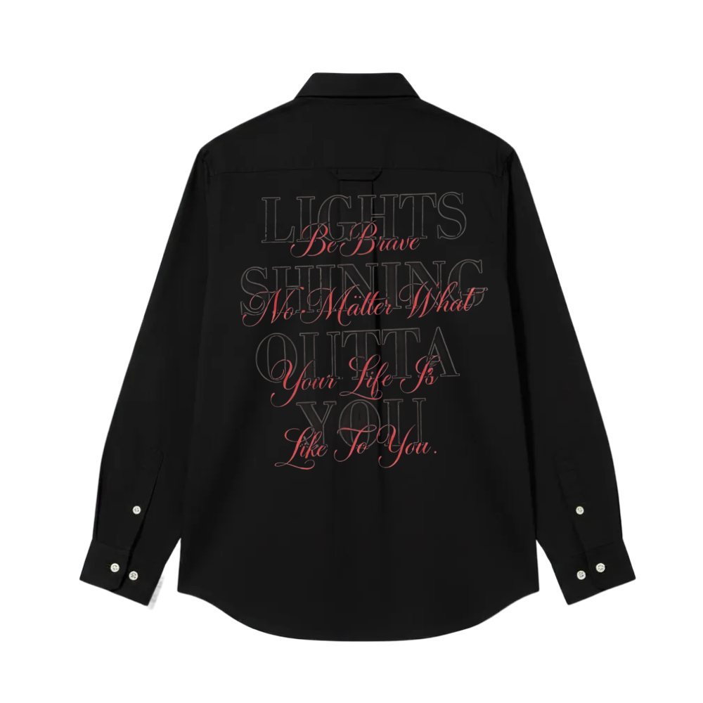 Be Brave Be Autyst Black Shirt