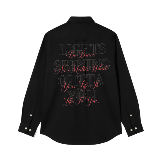 Be Brave Be Autyst Black Shirt