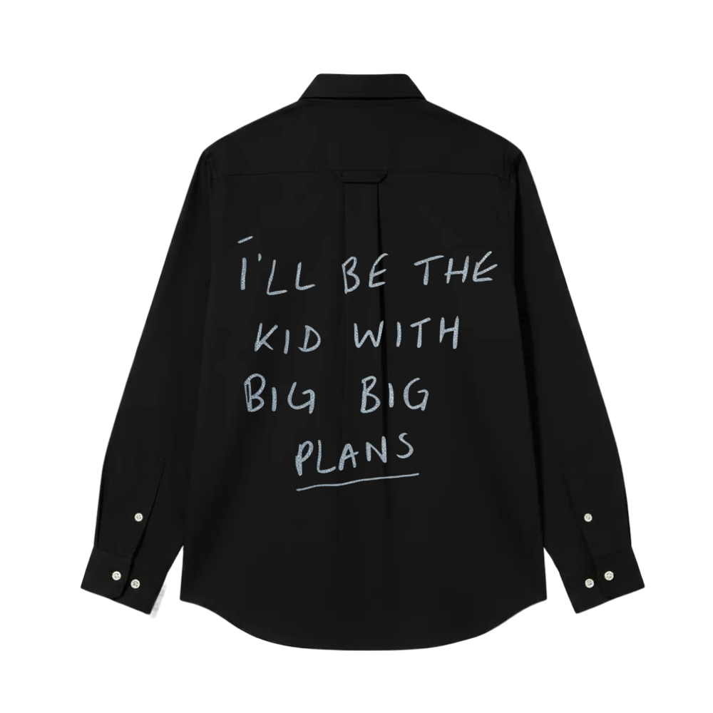 Big Plans Be Autyst Ice Blue Shirt