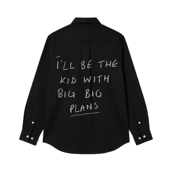 Big Plans Be Autyst Ice Blue Shirt