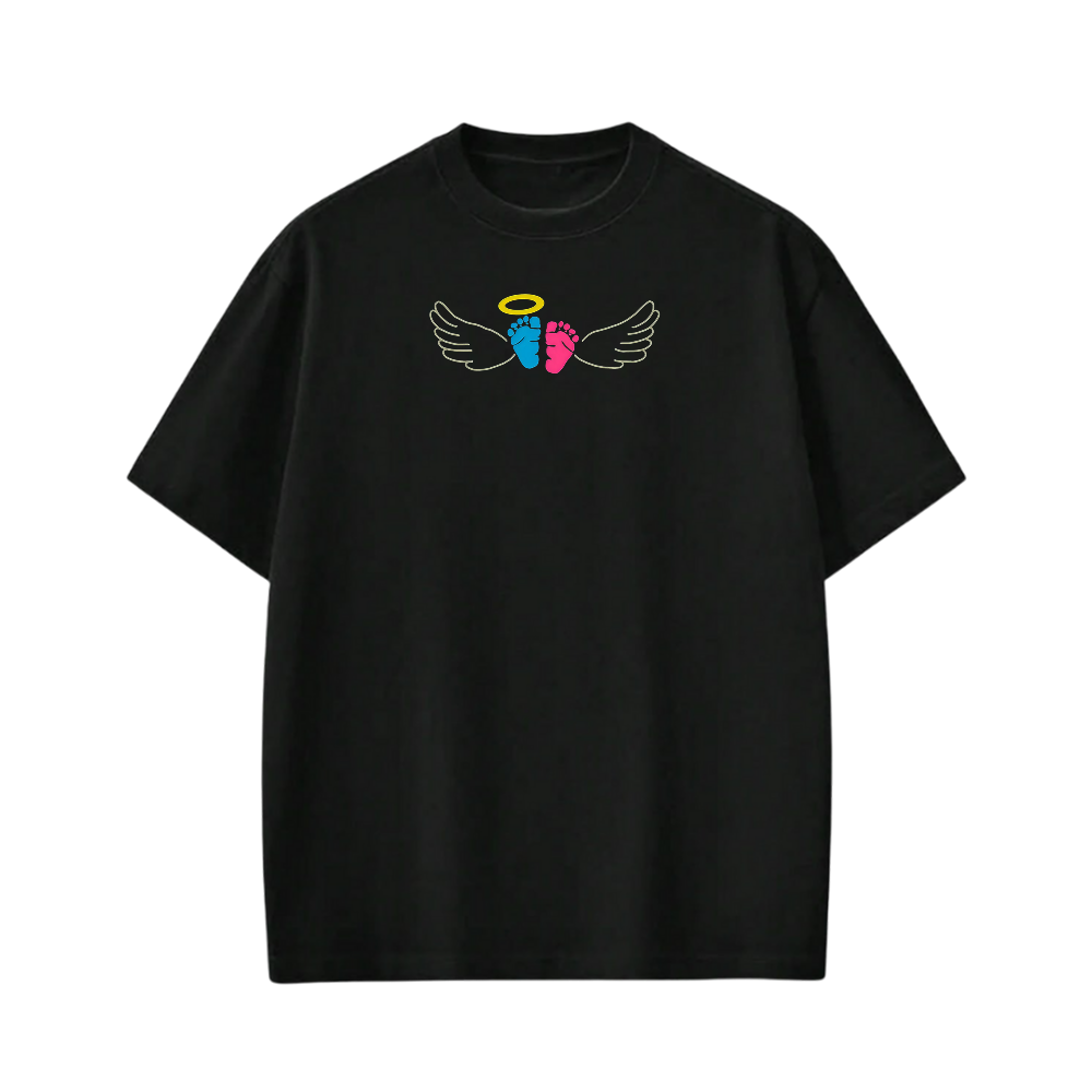 BIRTH & DEATH BE AUTYST BLACK T-SHIRT