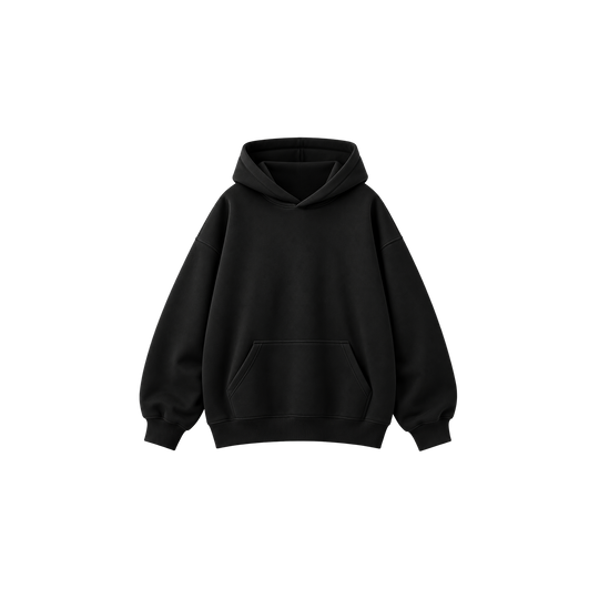 Be Autyst Anti Social Black Fleece Hoodie