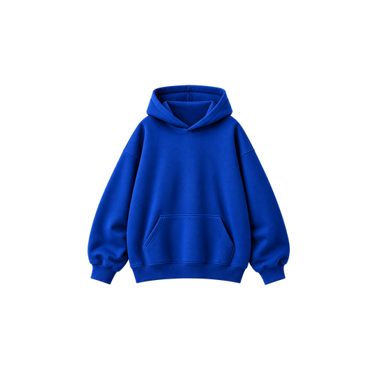 Be Autyst Anti Social Blue Fleece Hoodie