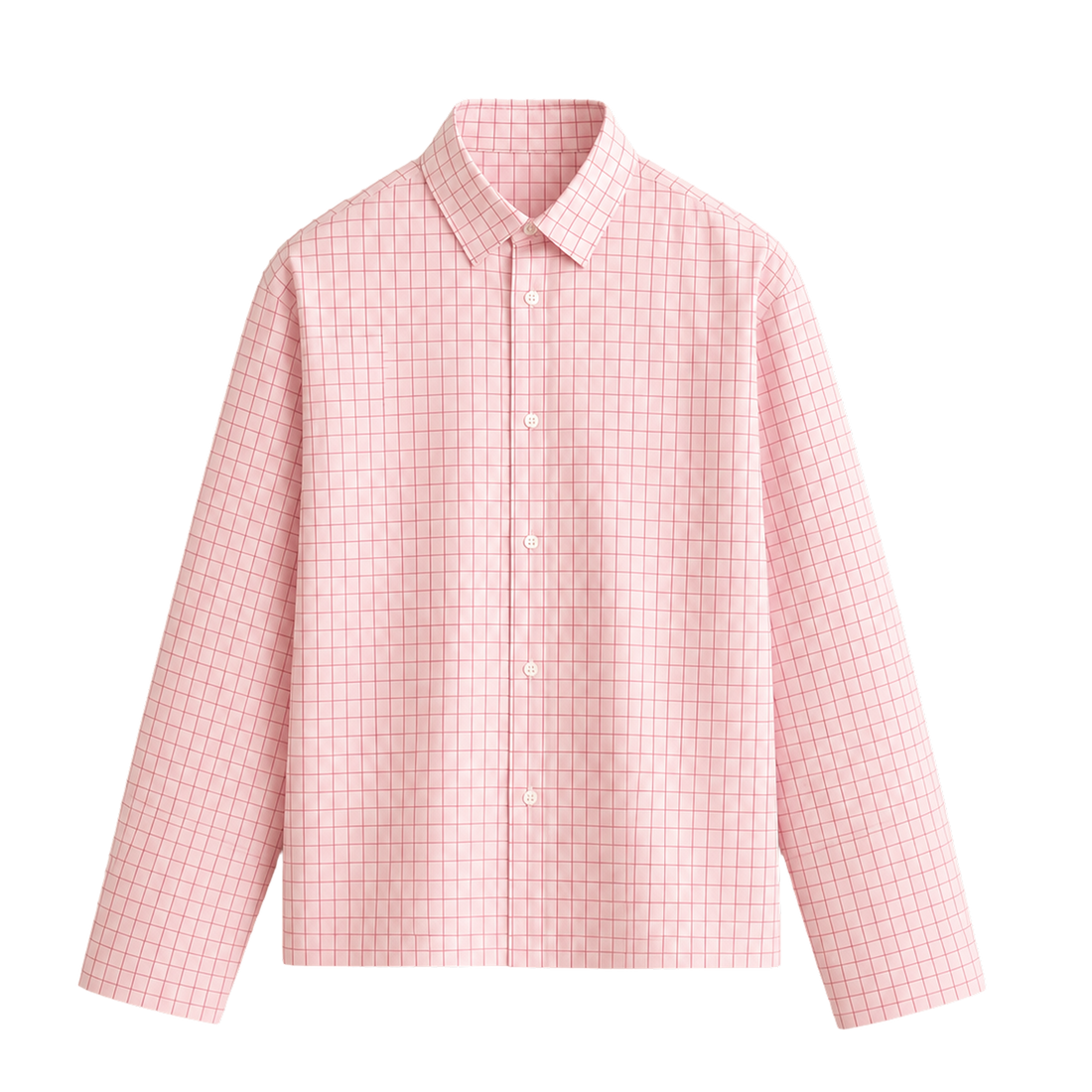 Be Autyst Blush Check Shirt