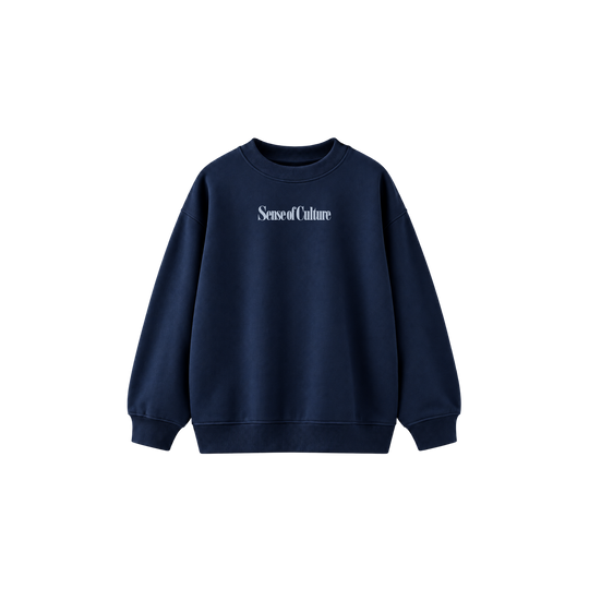 Be Autyst Culture Navy Blue Sweatshirt
