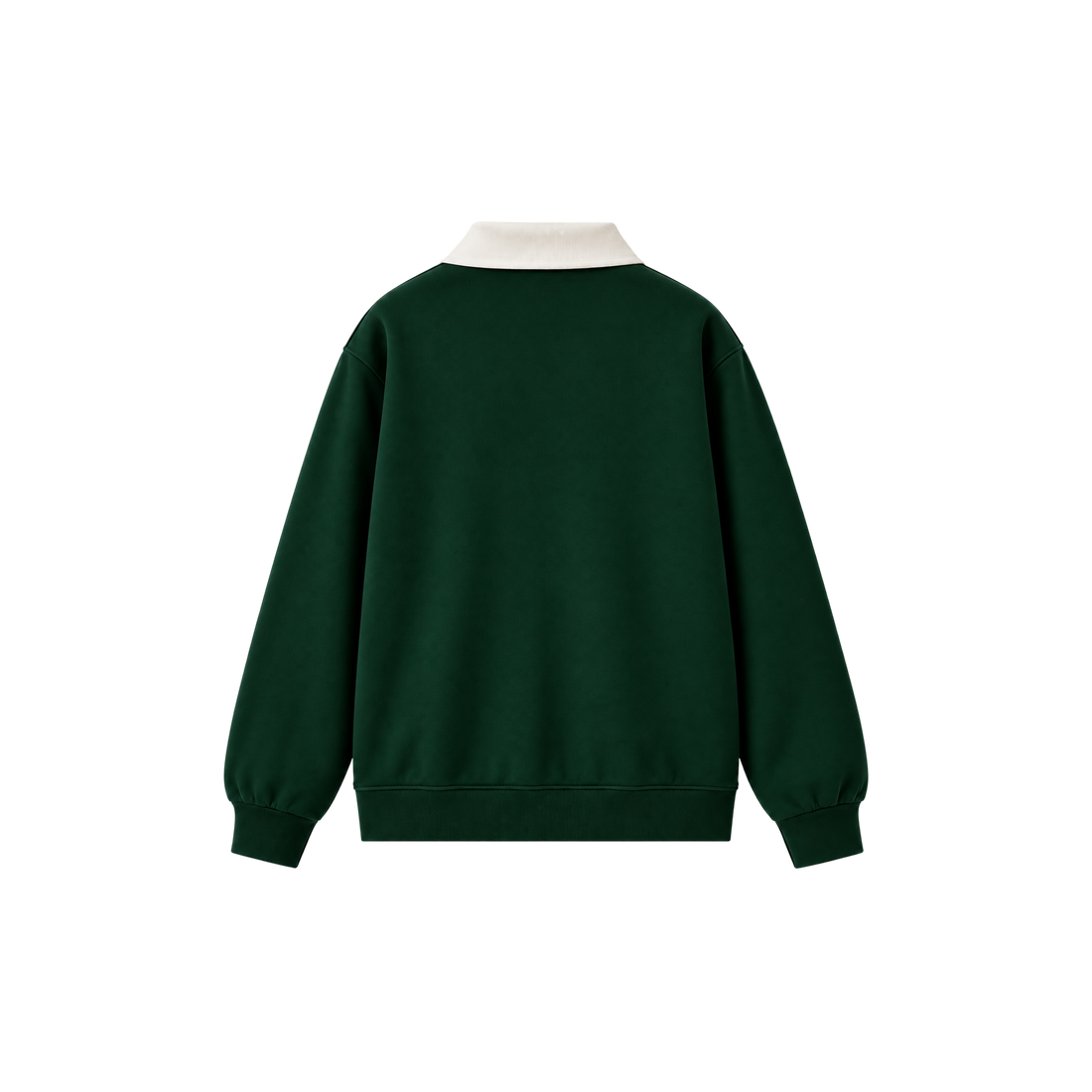 Be Autyst Deadstock Forest Green Polo Sweatshirt
