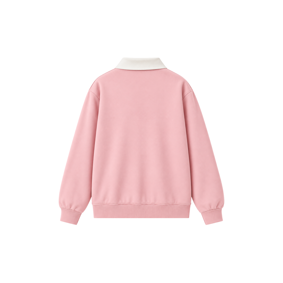 Be Autyst Deadstock Pink Polo Sweatshirt