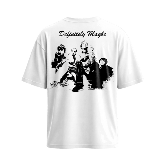 Be Autyst Definitely Maybe White T-Shirt