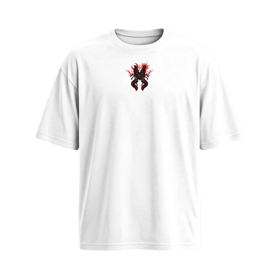 Be Autyst Demon Wings White T-Shirt