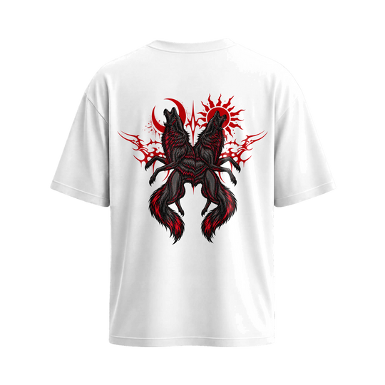 Be Autyst Demon Wings White T-Shirt
