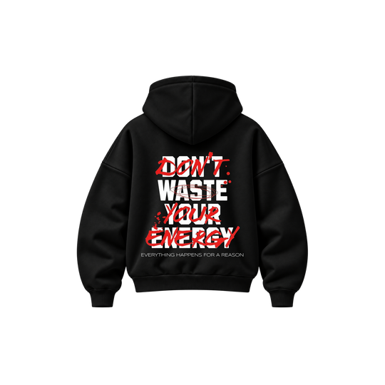 Be Autyts Dual Energy Black Hoodie