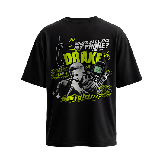 Be Autyst Drake Black T-Shirt