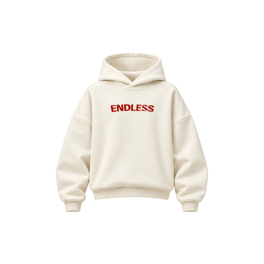 Be Autyst Endless Frontier Off White Hoodie
