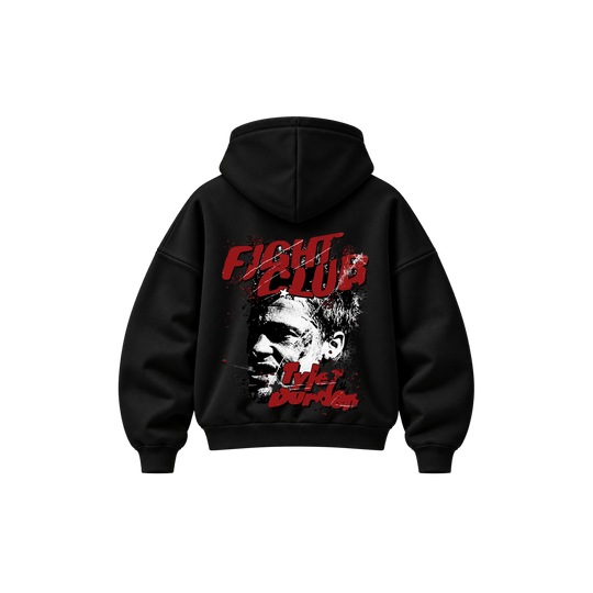Be Autyst Fight Club Black Hoodie