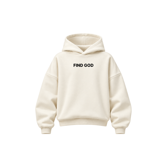 Be Autyst Find God Off White Hoodie