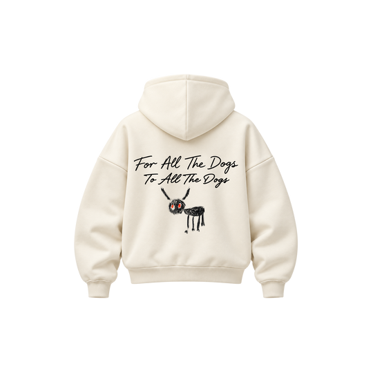 Be Autyst For All The Dogs Off White Hoodie