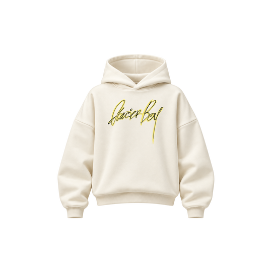 Be Autyst Glacier Boy Off White Hoodie