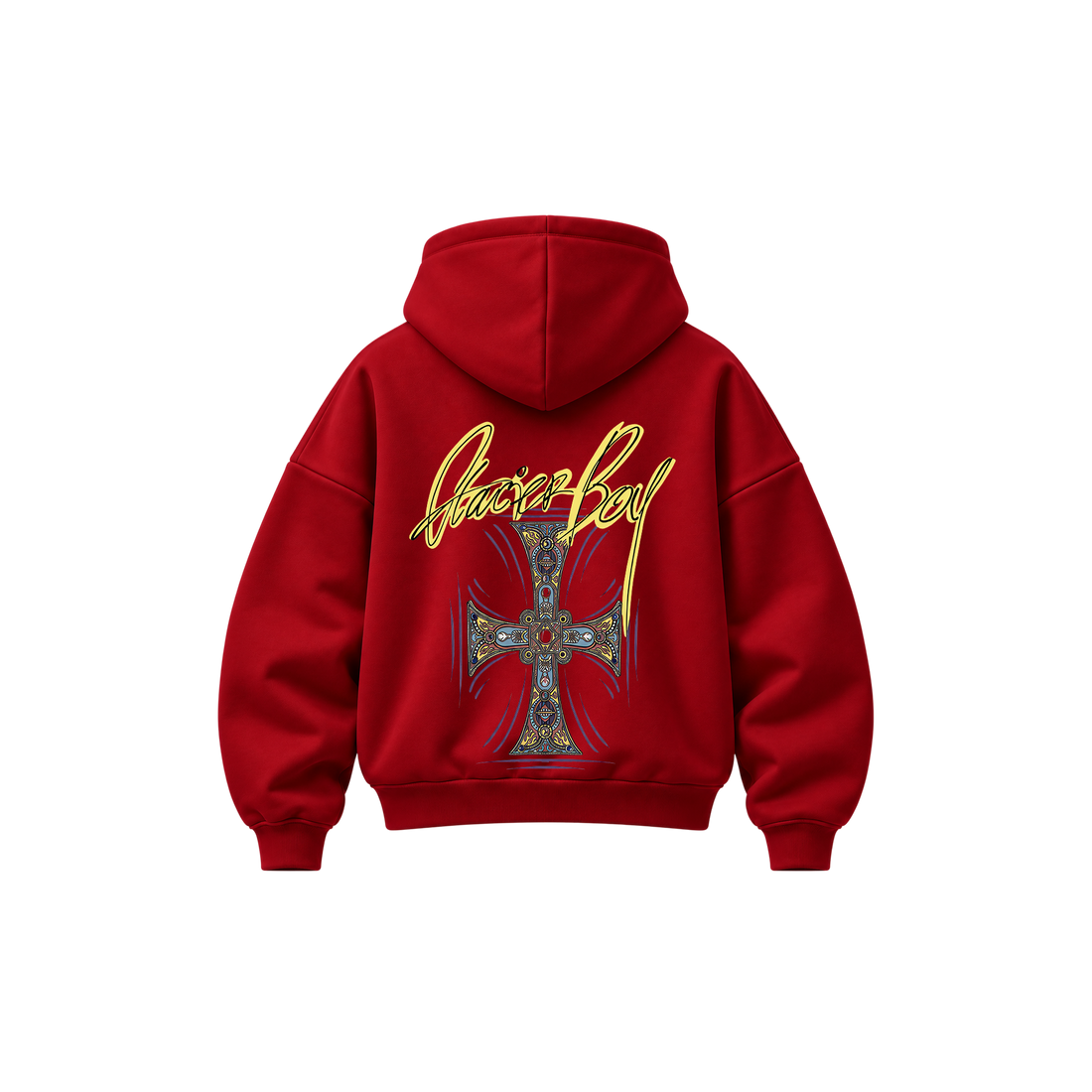 Be Autyst Glacier Boy Red Hoodie