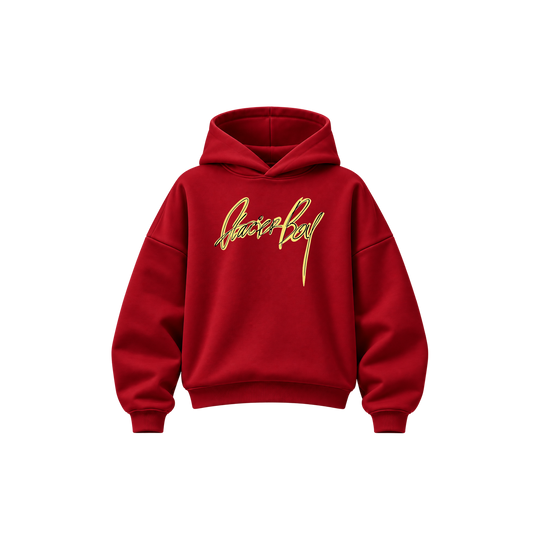 Be Autyst Glacier Boy Red Hoodie