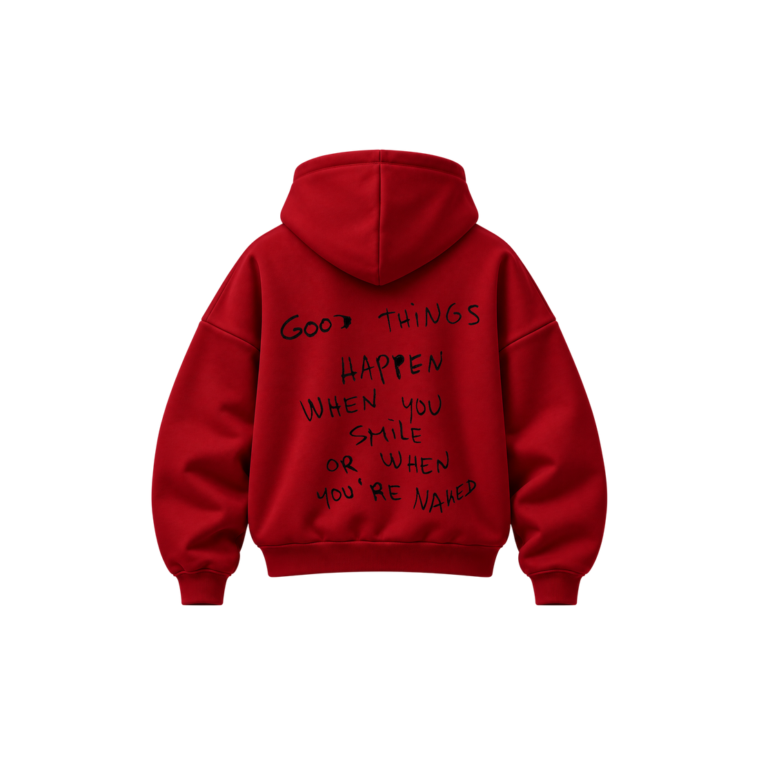 Be Autyst Good Things Red Hoodie
