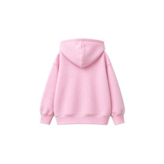 Be Autyst Haze Powder Pink Hoodie